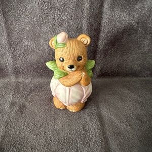 Homco , Porcelain Teddy Bear Figurine
